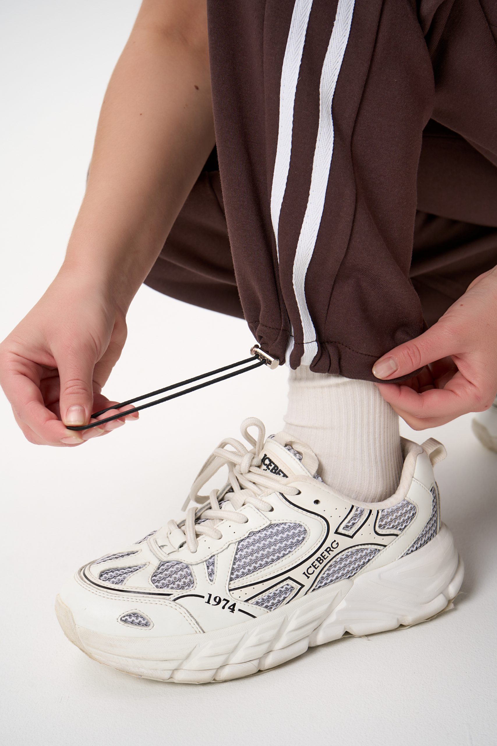 Брюки спортивные Юнис (шоколадный)