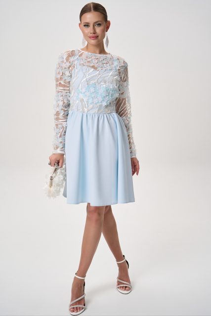 Платье Ариэль (голубой)