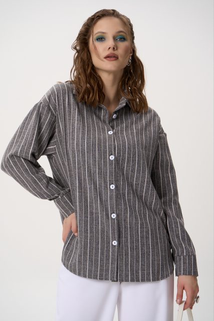 Рубашка Аркада (серый)