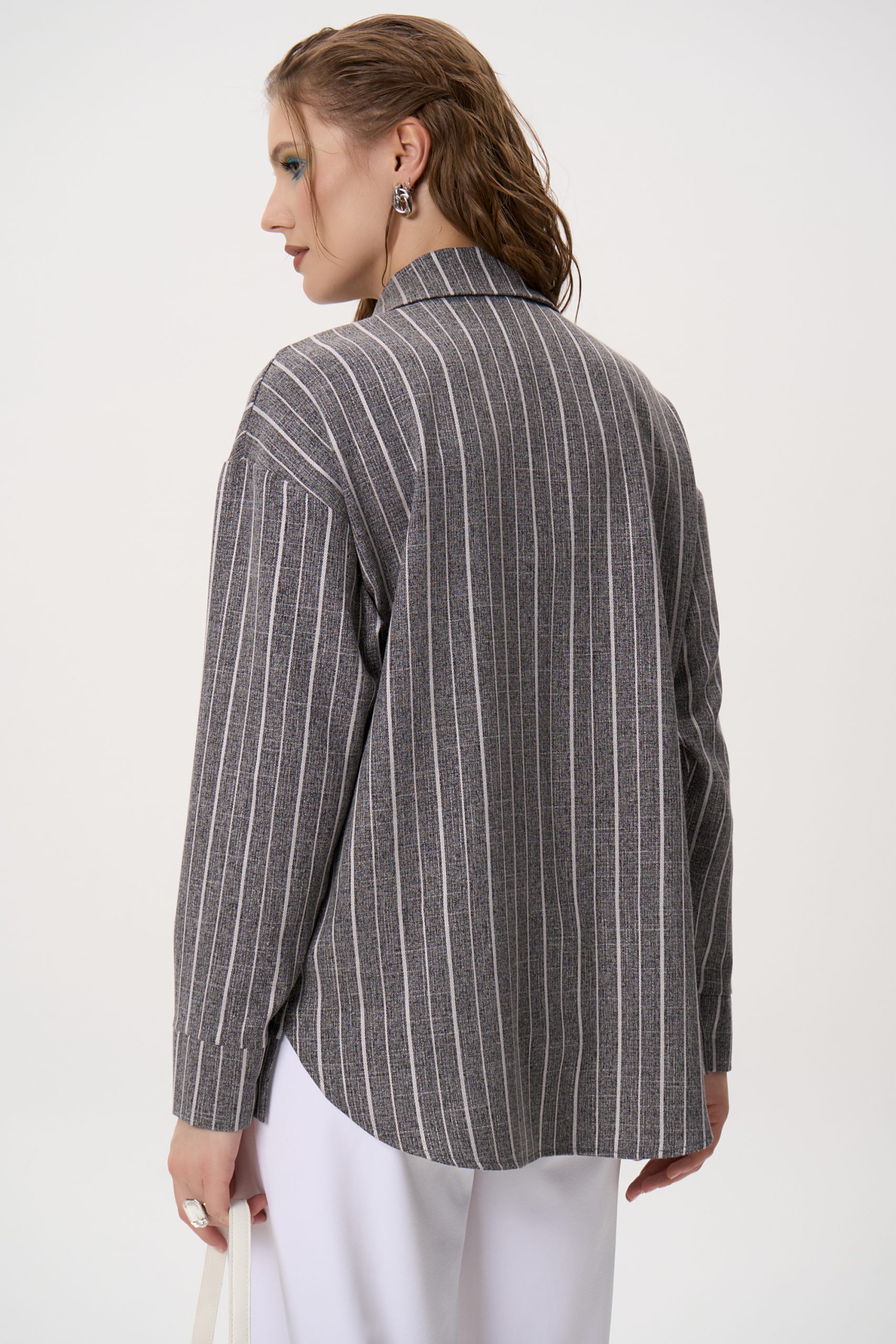 Рубашка Аркада (серый)