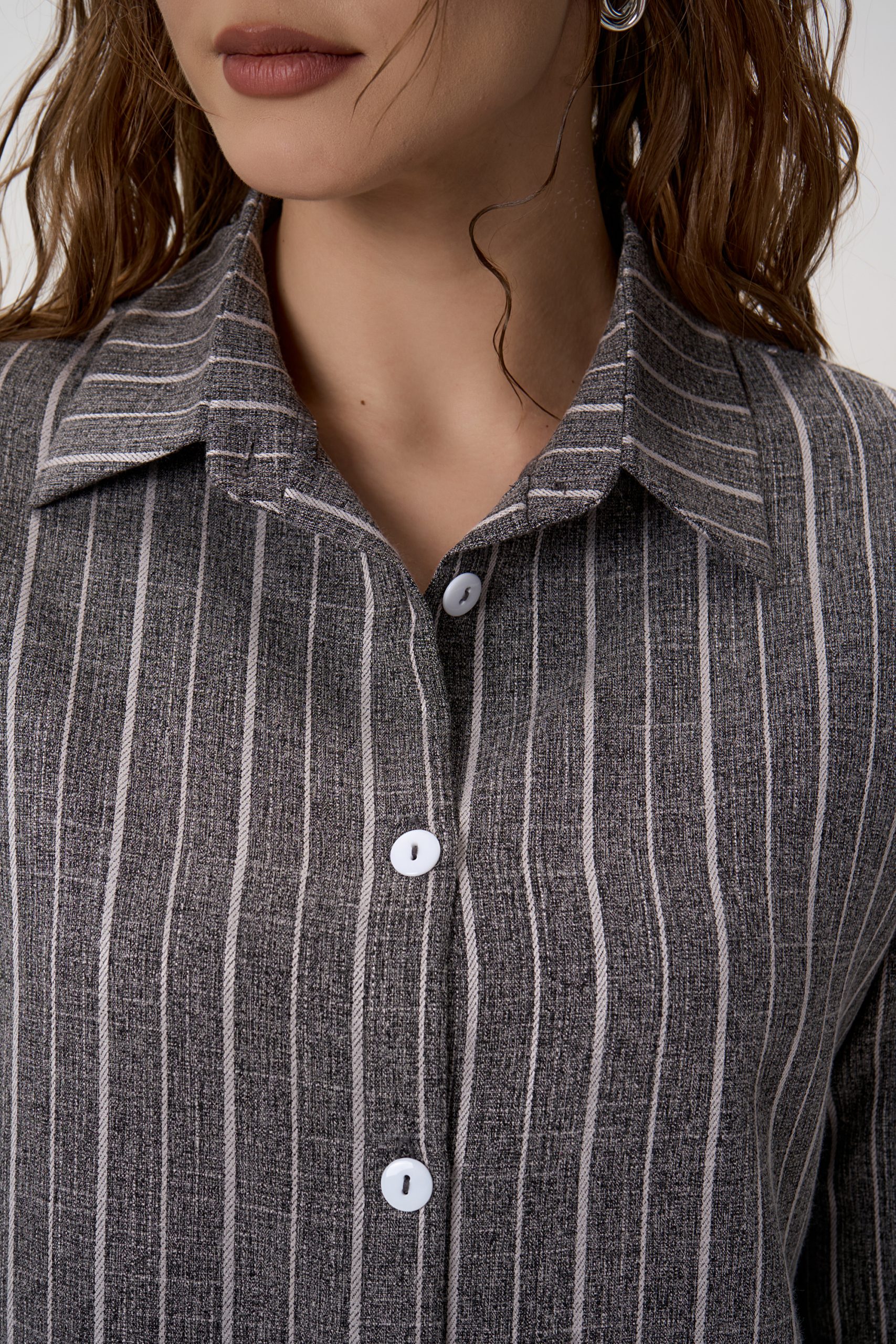 Рубашка Аркада (серый)