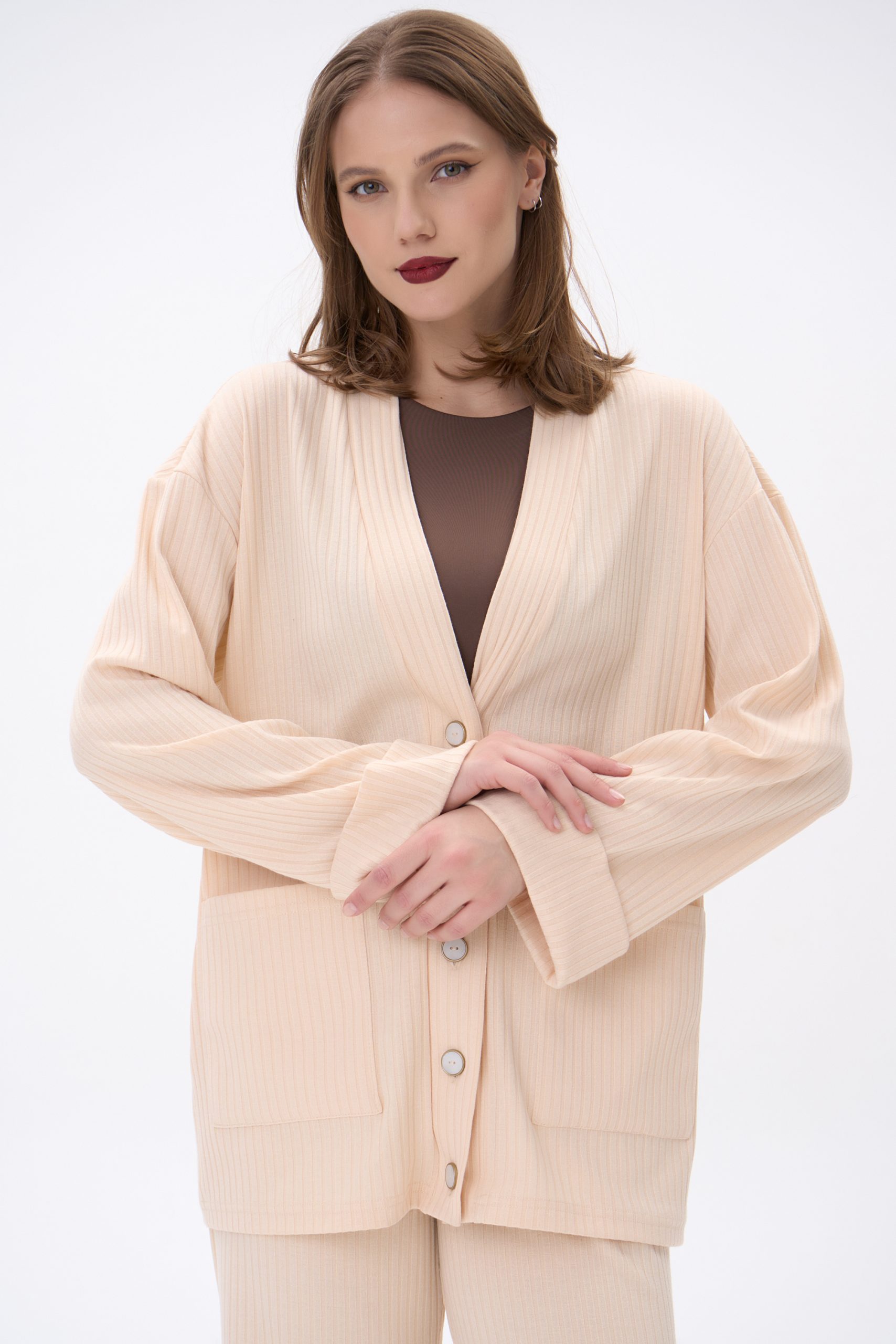 Кардиган Эмили (бежевый)