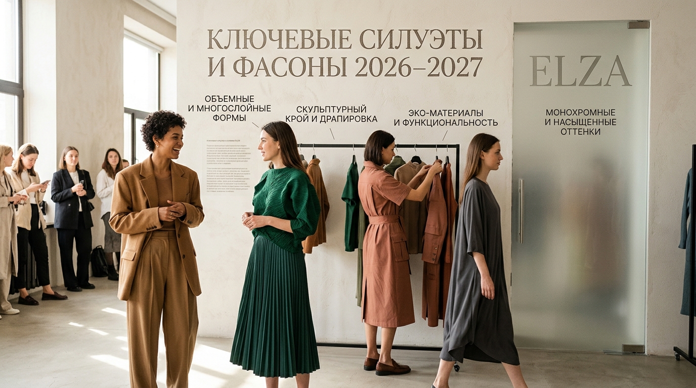 Ключевые силуэты и фасоны 2026–2027
