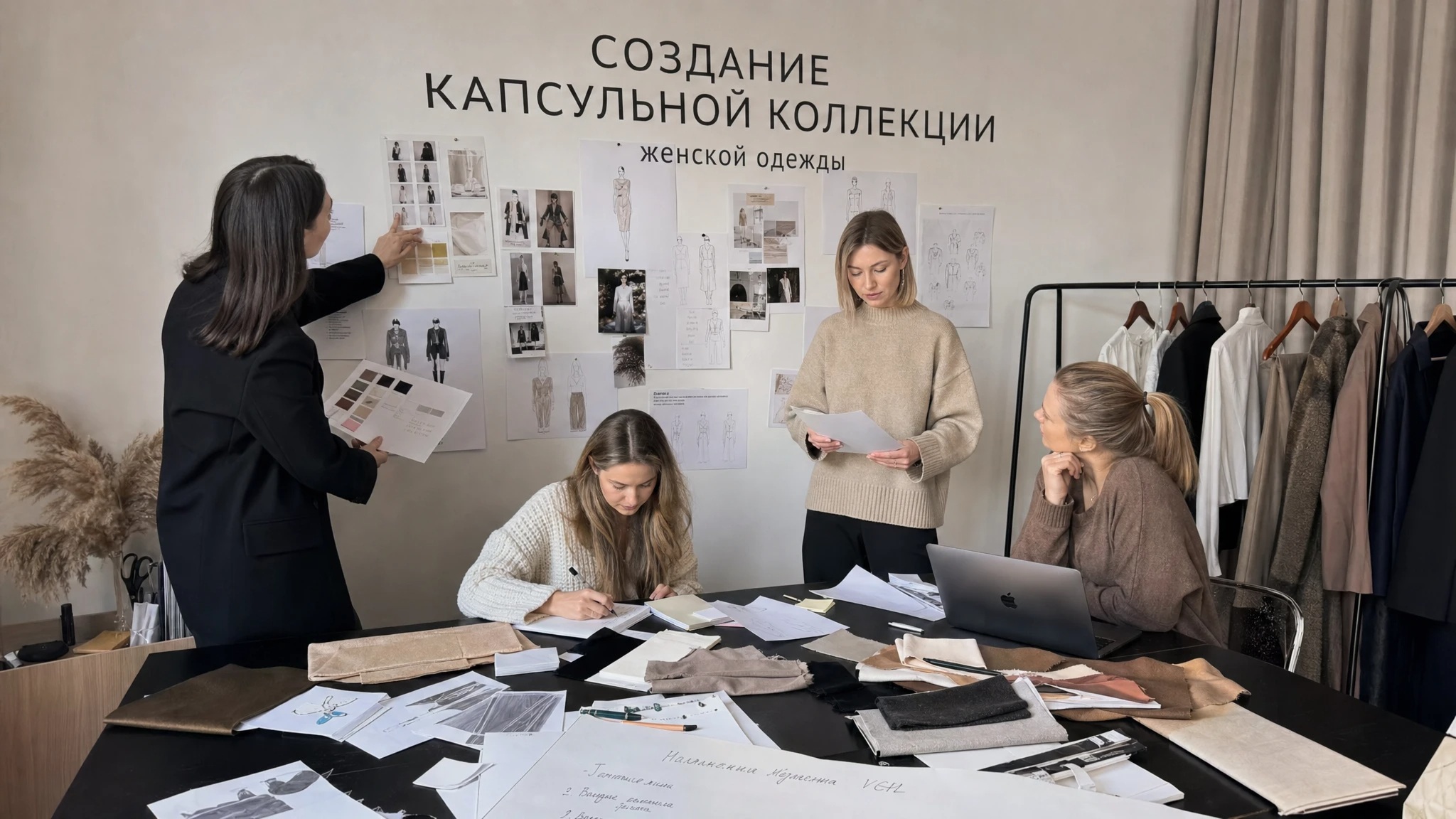 Создание капсульной коллекции женской одежды