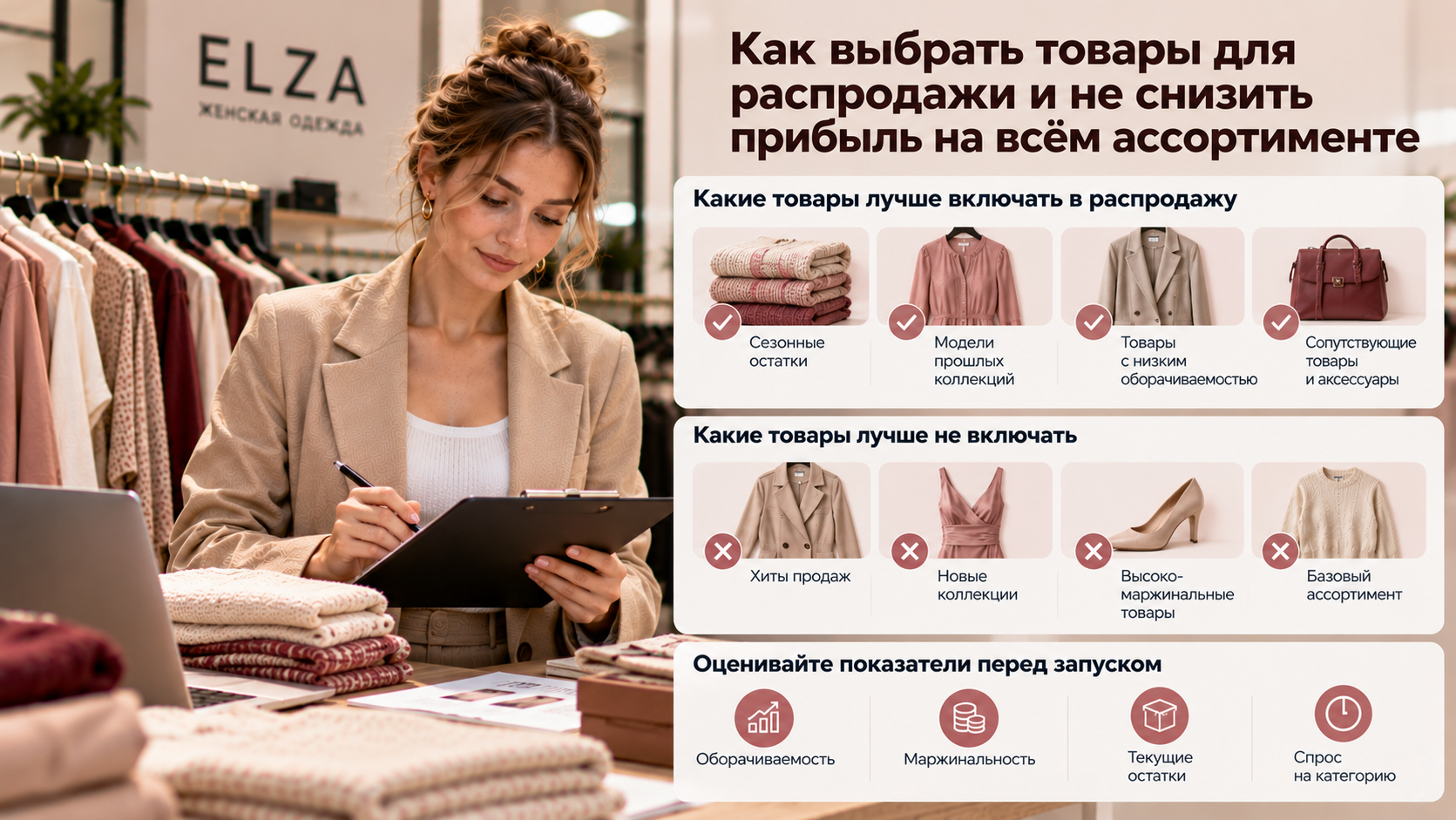 Как выбрать товары для распродажи и не снизить прибыль на всём ассортименте