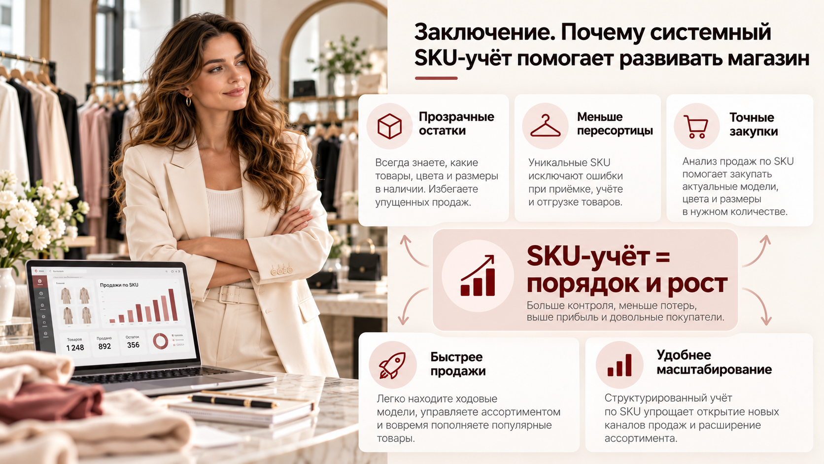 Заключение. Почему системный SKU-учёт помогает развивать магазин