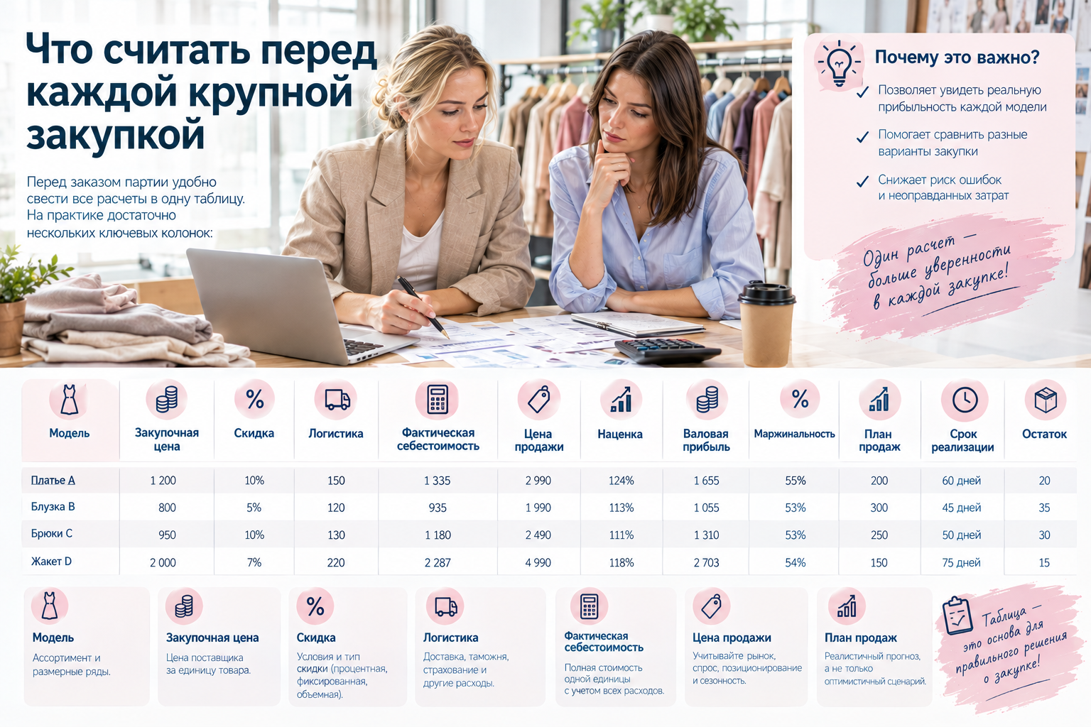 Что считать перед каждой крупной закупкой