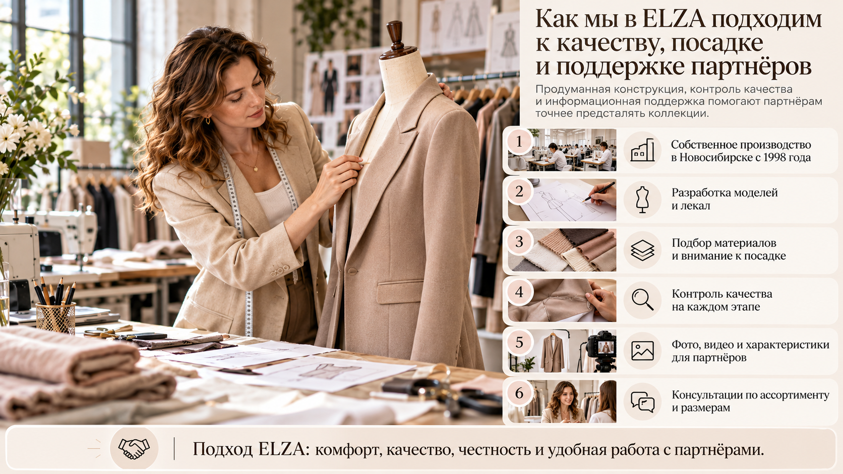 Как мы в ELZA подходим к качеству, посадке и поддержке партнёров