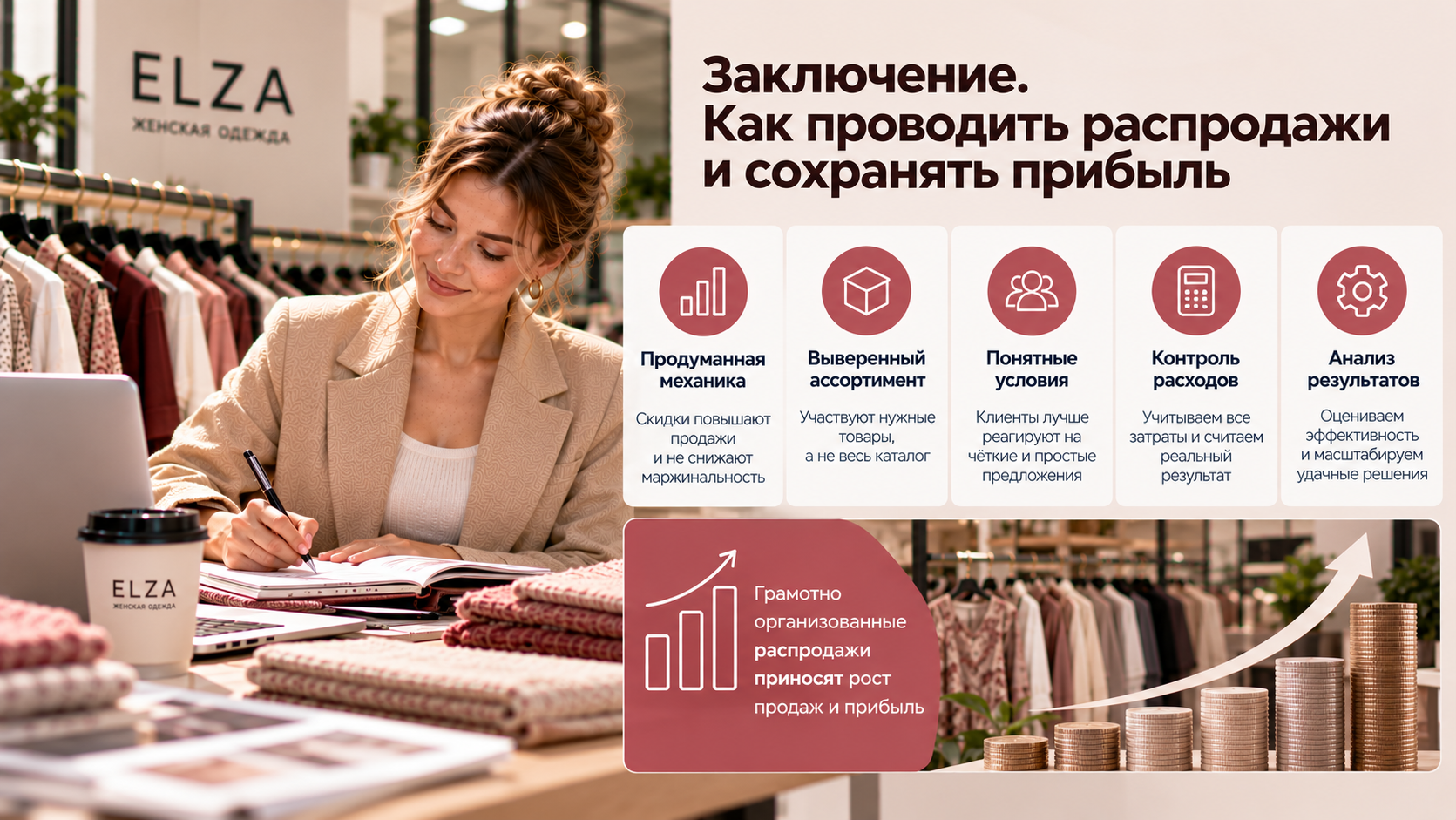 Заключение. Как проводить распродажи и сохранять прибыль