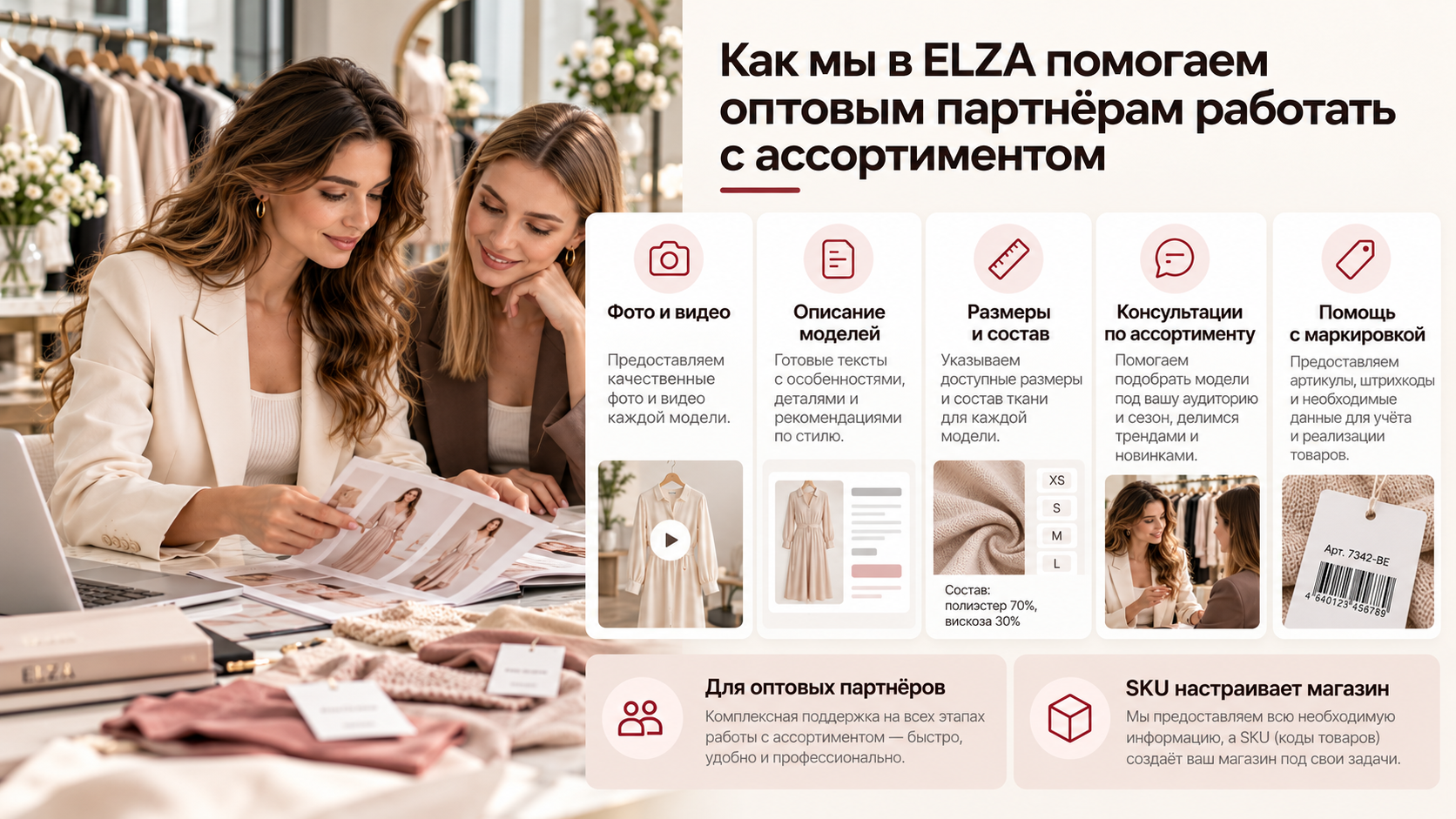 Как мы в ELZA помогаем оптовым партнёрам работать с ассортиментом