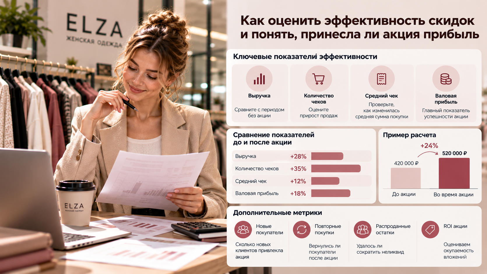 Как оценить эффективность скидок и понять, принесла ли акция прибыль