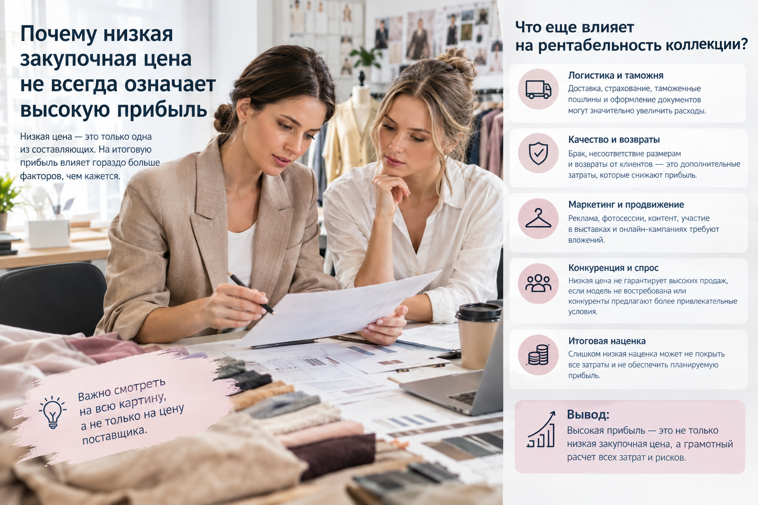 Почему низкая закупочная цена не всегда означает высокую прибыль