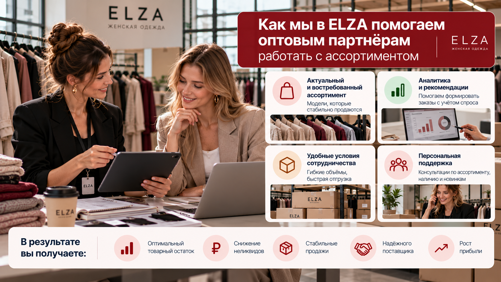Как мы в ELZA помогаем оптовым партнёрам работать с ассортиментом