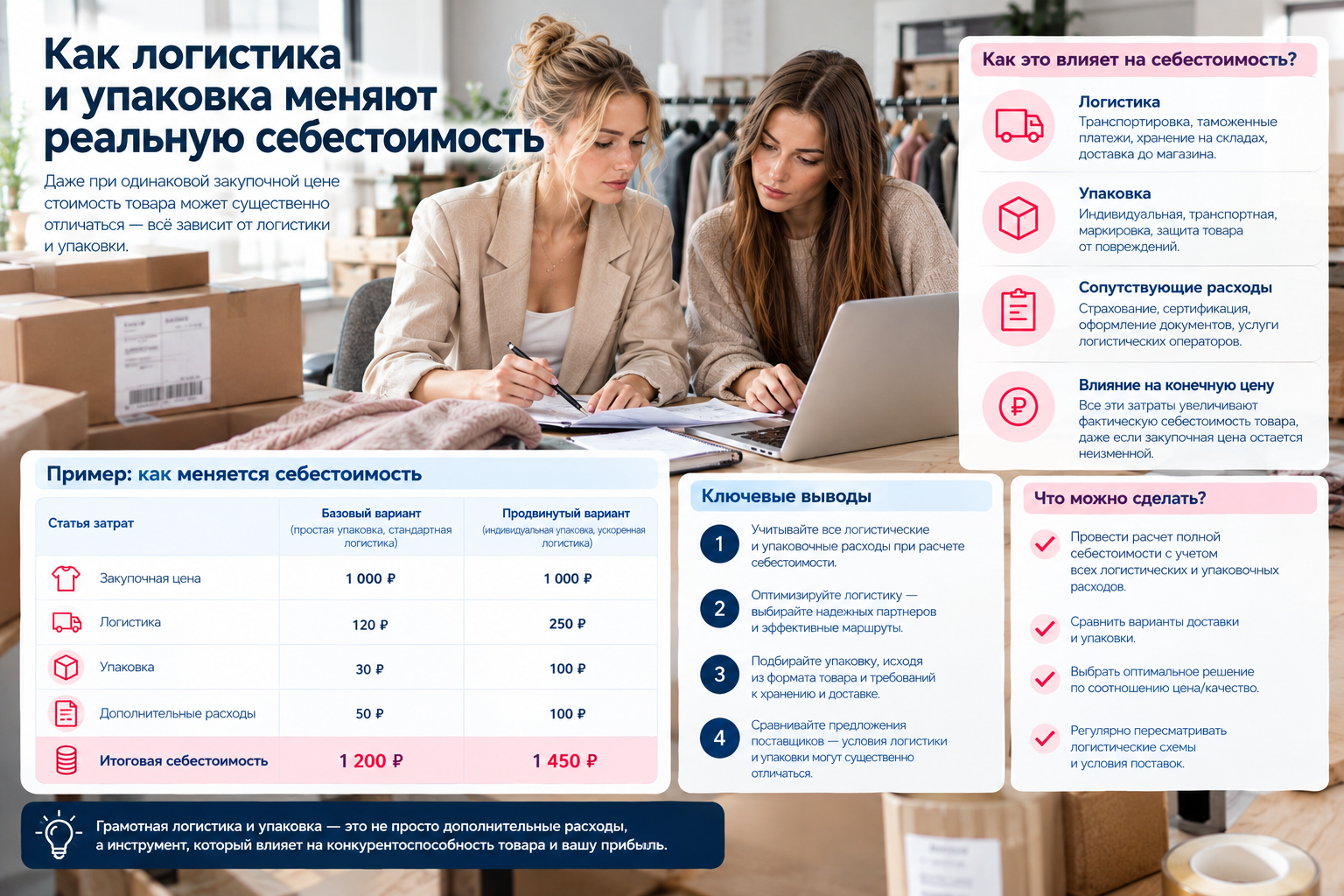 Как логистика и упаковка меняют реальную себестоимость