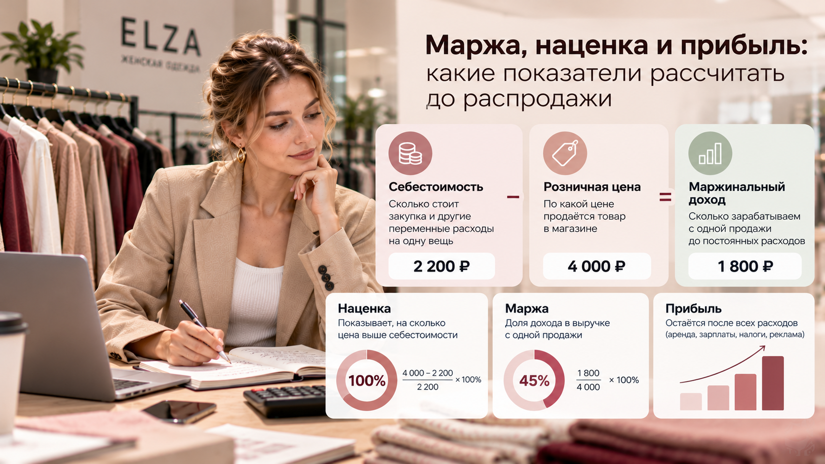 Маржа, наценка и прибыль: какие показатели рассчитать до распродажи