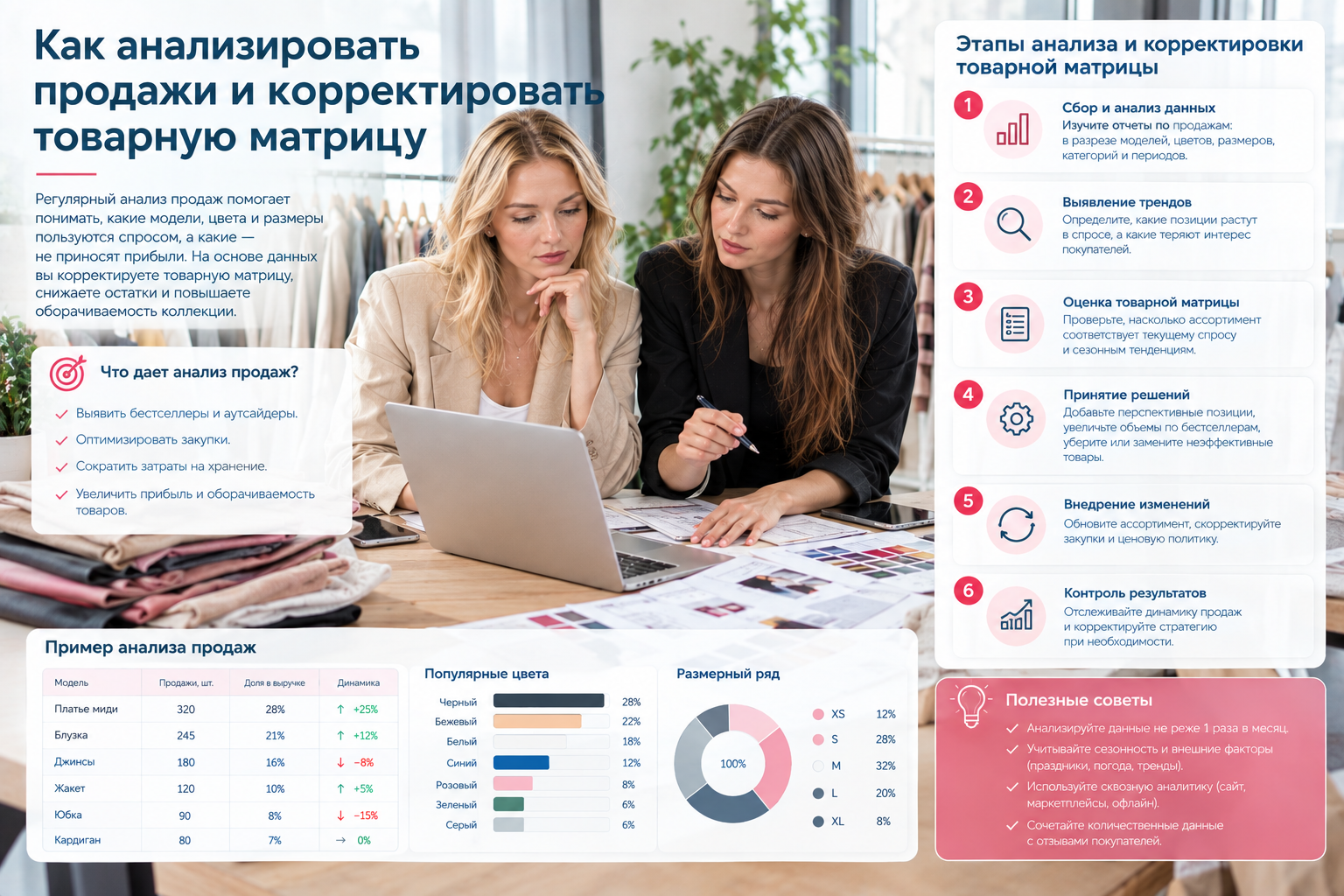 Как анализировать продажи и корректировать товарную матрицу